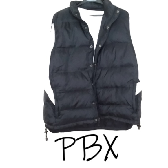 PBX Basics Black Down Filled Vest - Picture 1 of 7